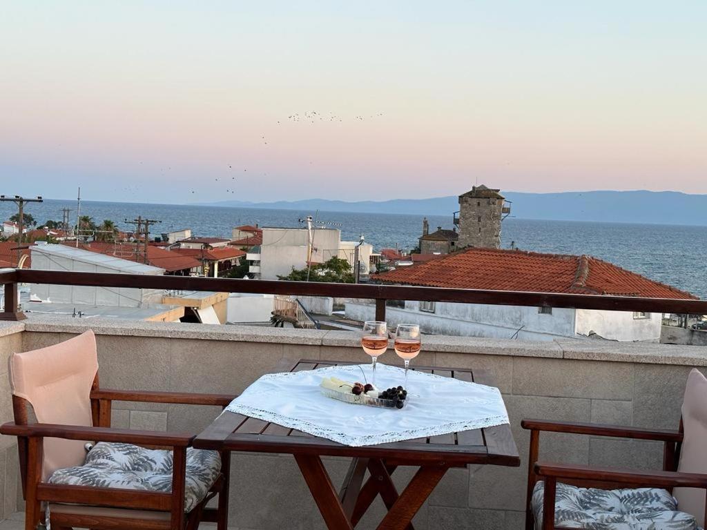 Yulia Luxury Apartments Ouranoupoli Eksteriør bilde